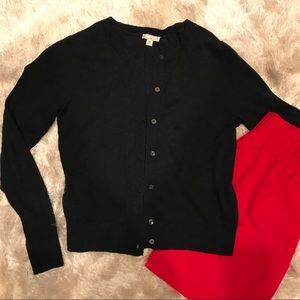 GAP navy cardigan sz XS